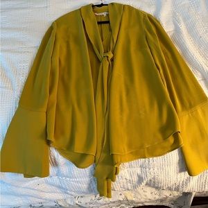 Rachel Roy Blouse with tie/bow in size Large